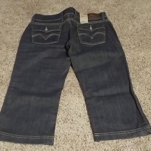 Legging jean shorts